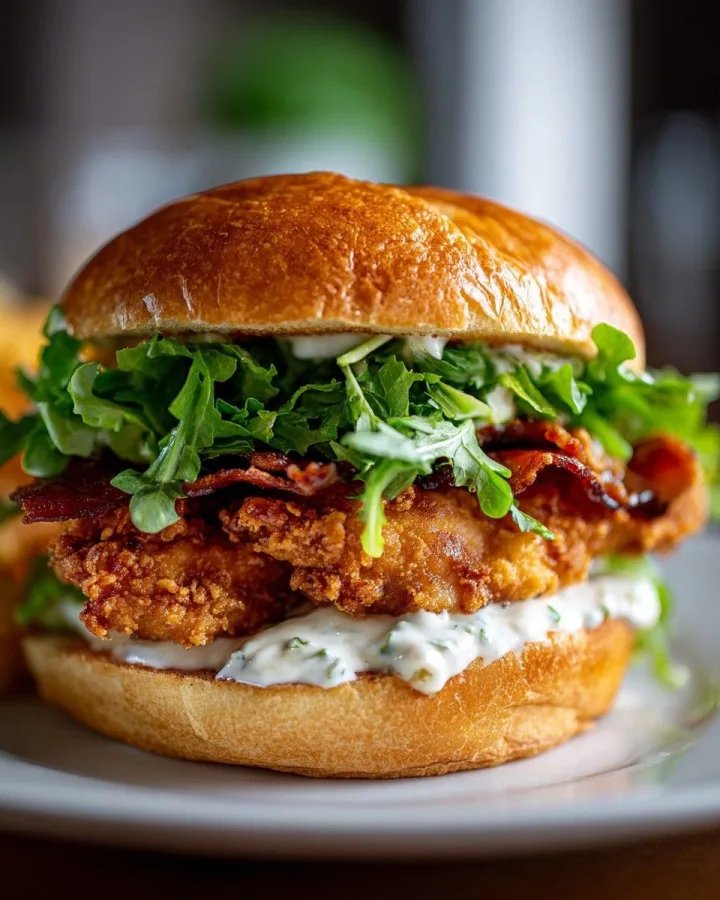 Cezar burger + pommes/salatica